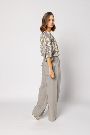 4071 - Relaxed Pant - Grey Cloud