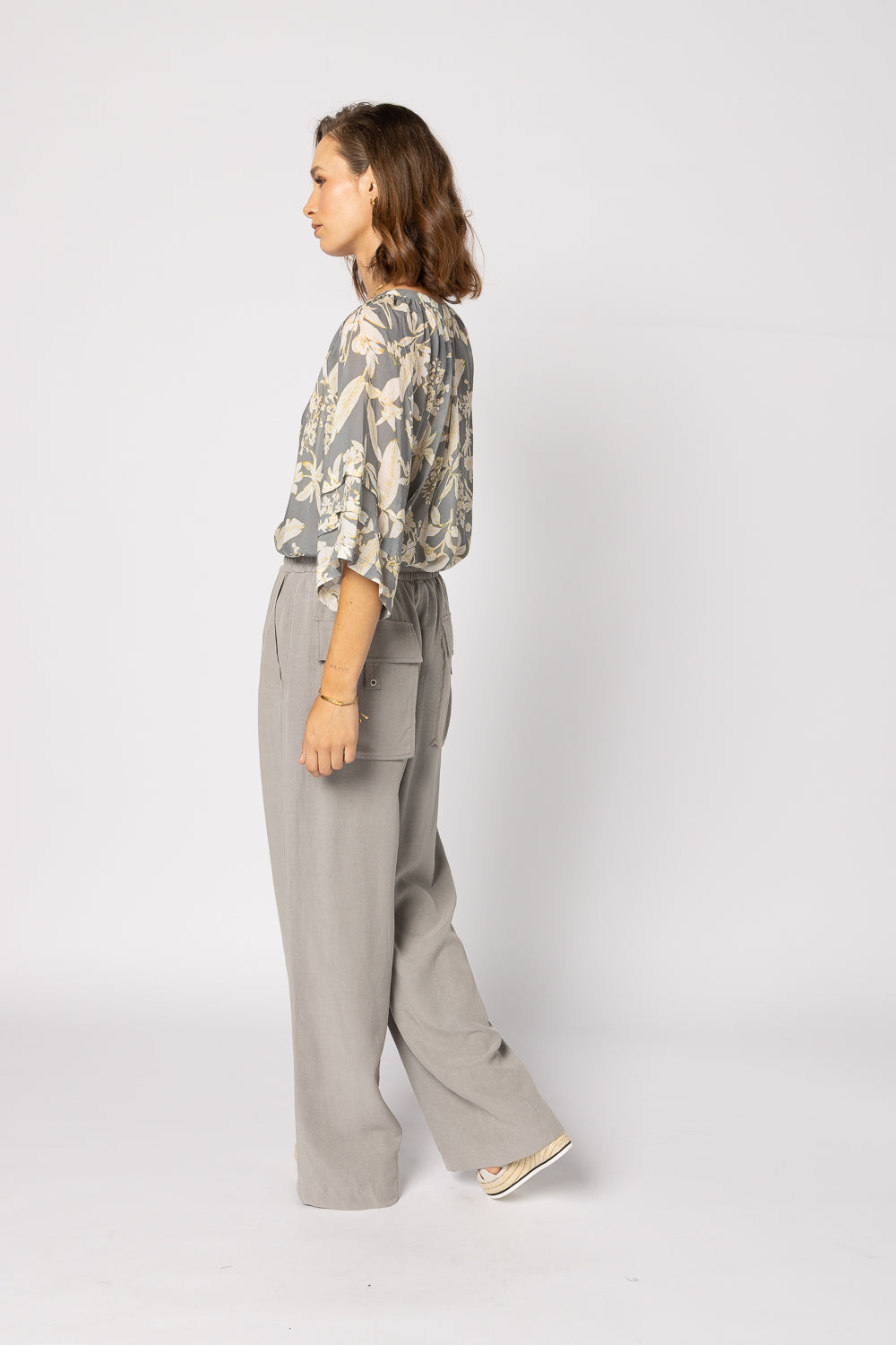 4071 - Relaxed Pant - Grey Cloud