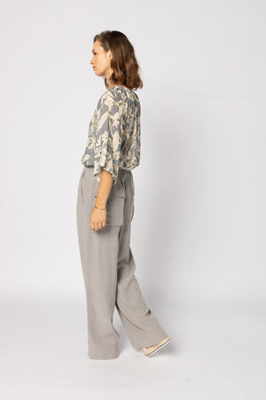 4071 - Relaxed Pant - Grey Cloud