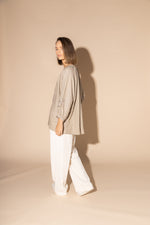 LOUGHLIN - 1201L - Frond Blouse - Natural