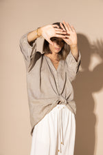 LOUGHLIN - 1201L - Frond Blouse - Natural