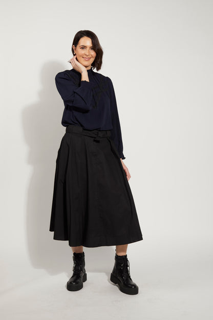 1215 - Ziggy Blouse - Midnight