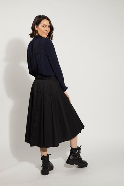 1215 - Ziggy Blouse - Midnight