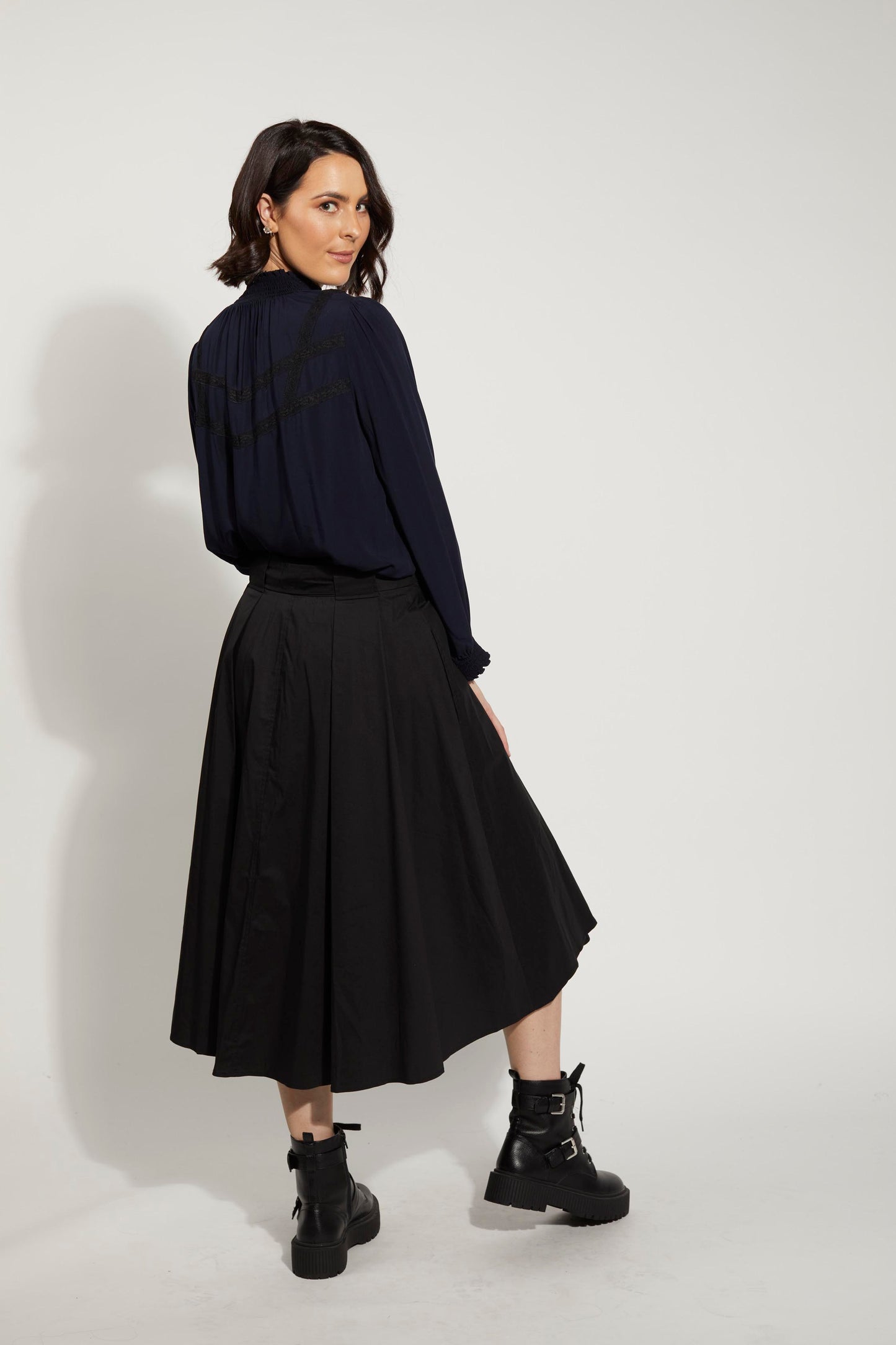 1215 - Ziggy Blouse - Midnight