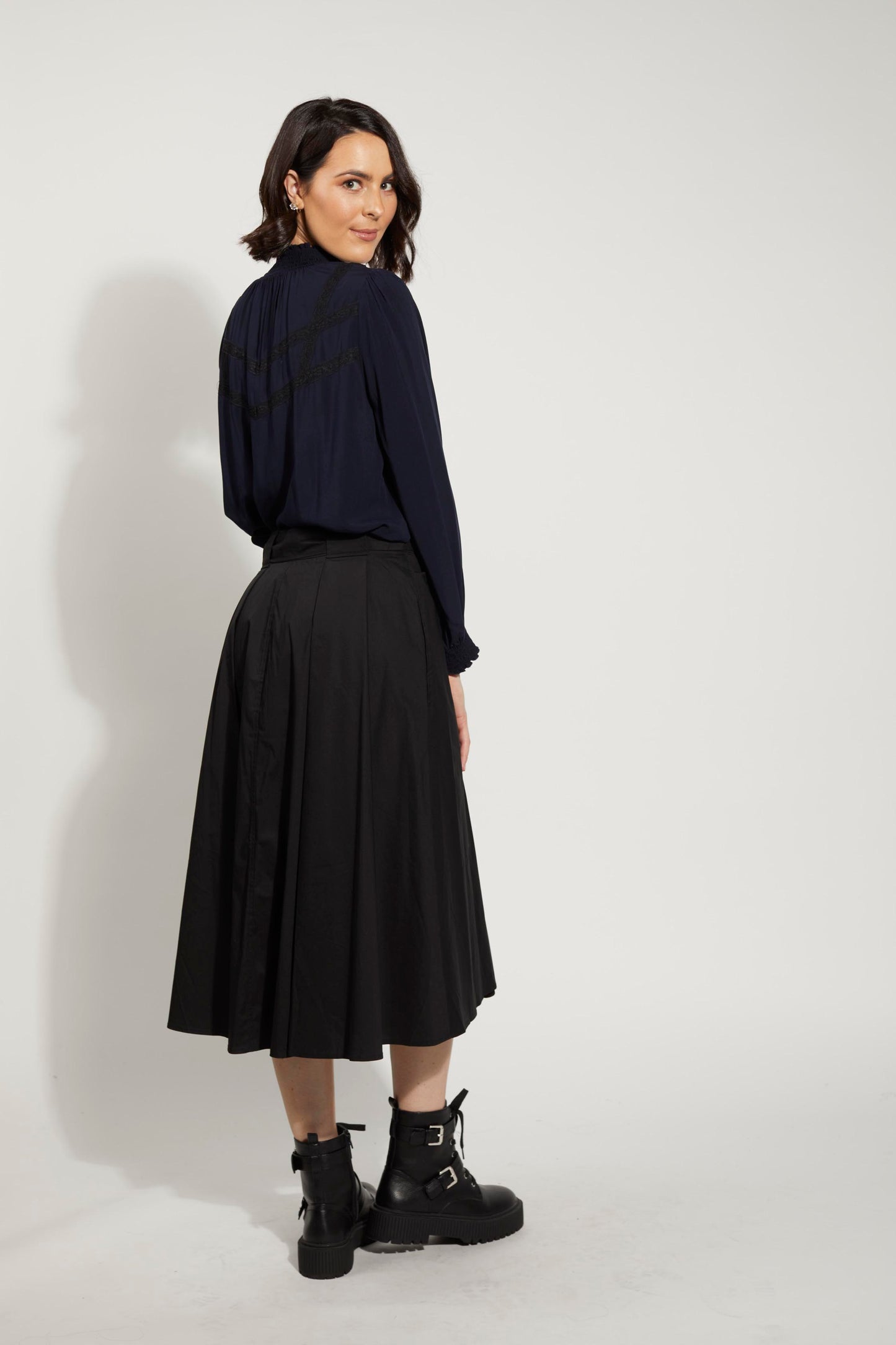 1215 - Ziggy Blouse - Midnight