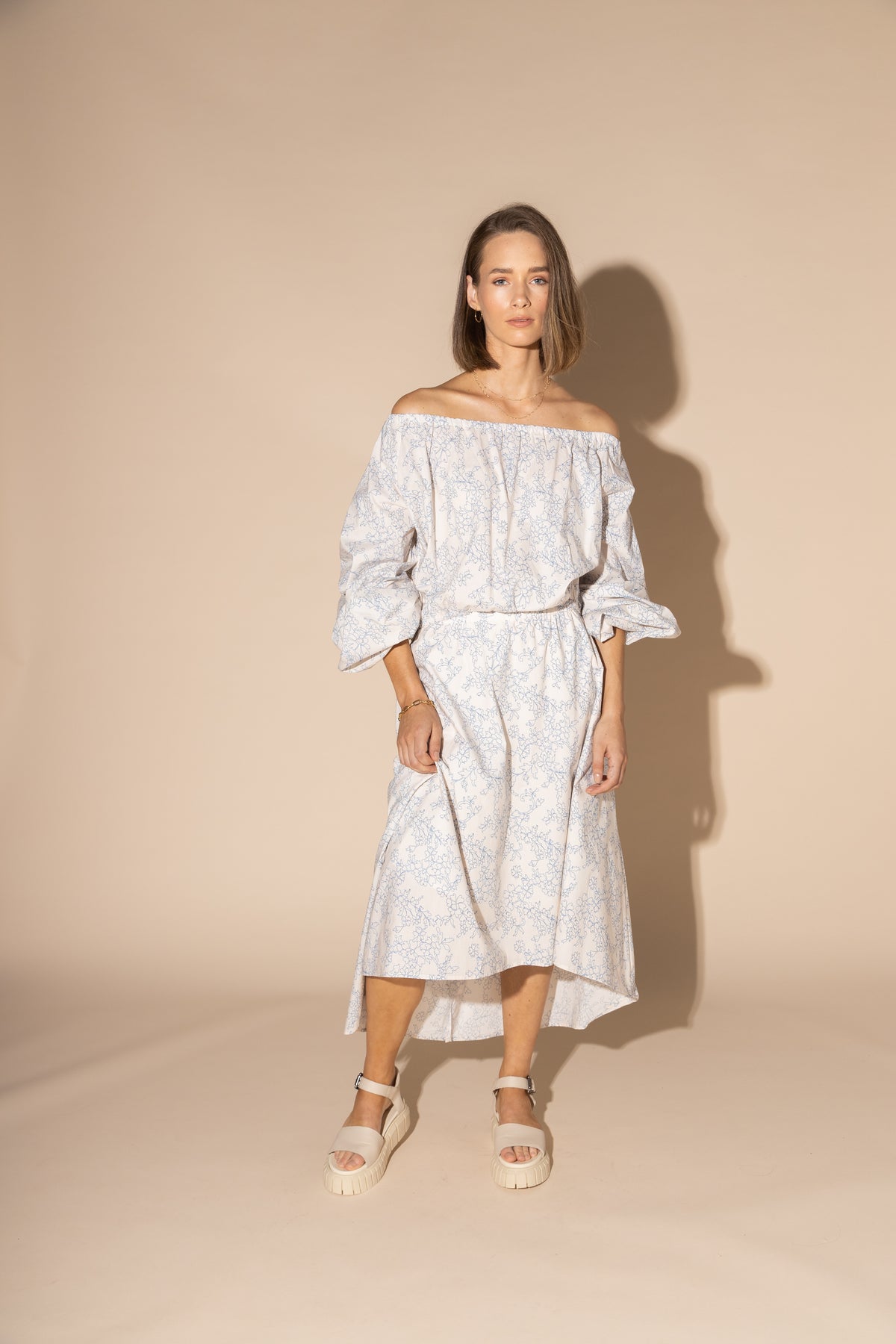 LOUGHLIN - 6049L - Lissa Skirt - Etched