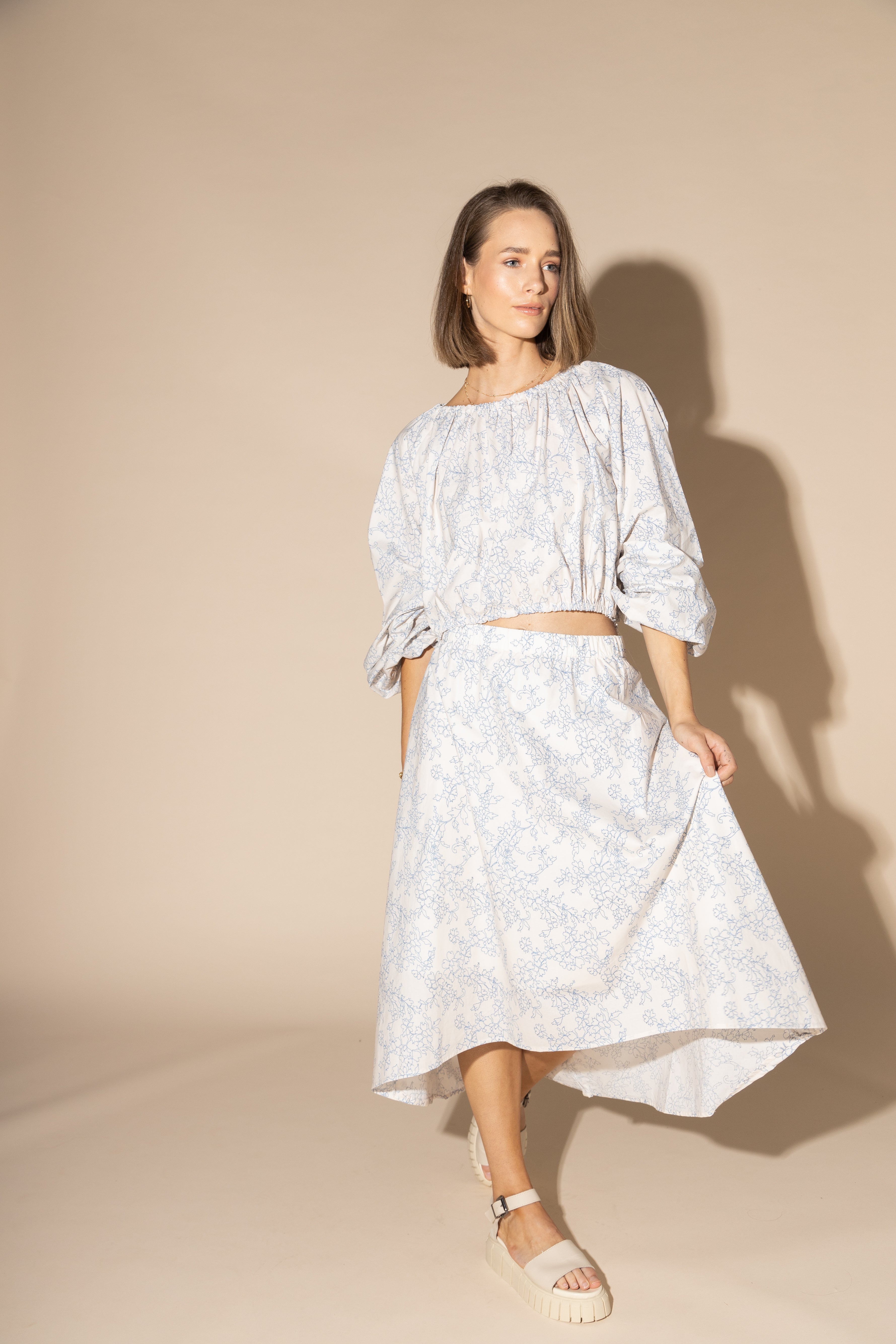 LOUGHLIN - 6049L - Lissa Skirt - Etched