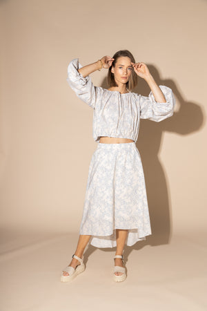 LOUGHLIN - 1255L - Clara Top - Etched