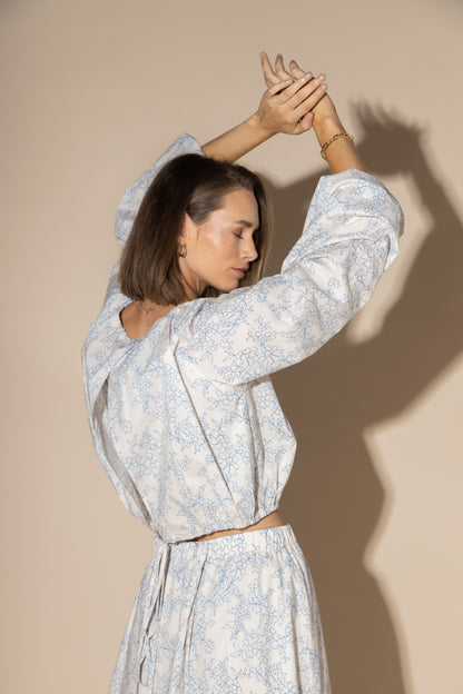 LOUGHLIN - 1255L - Clara Top - Etched