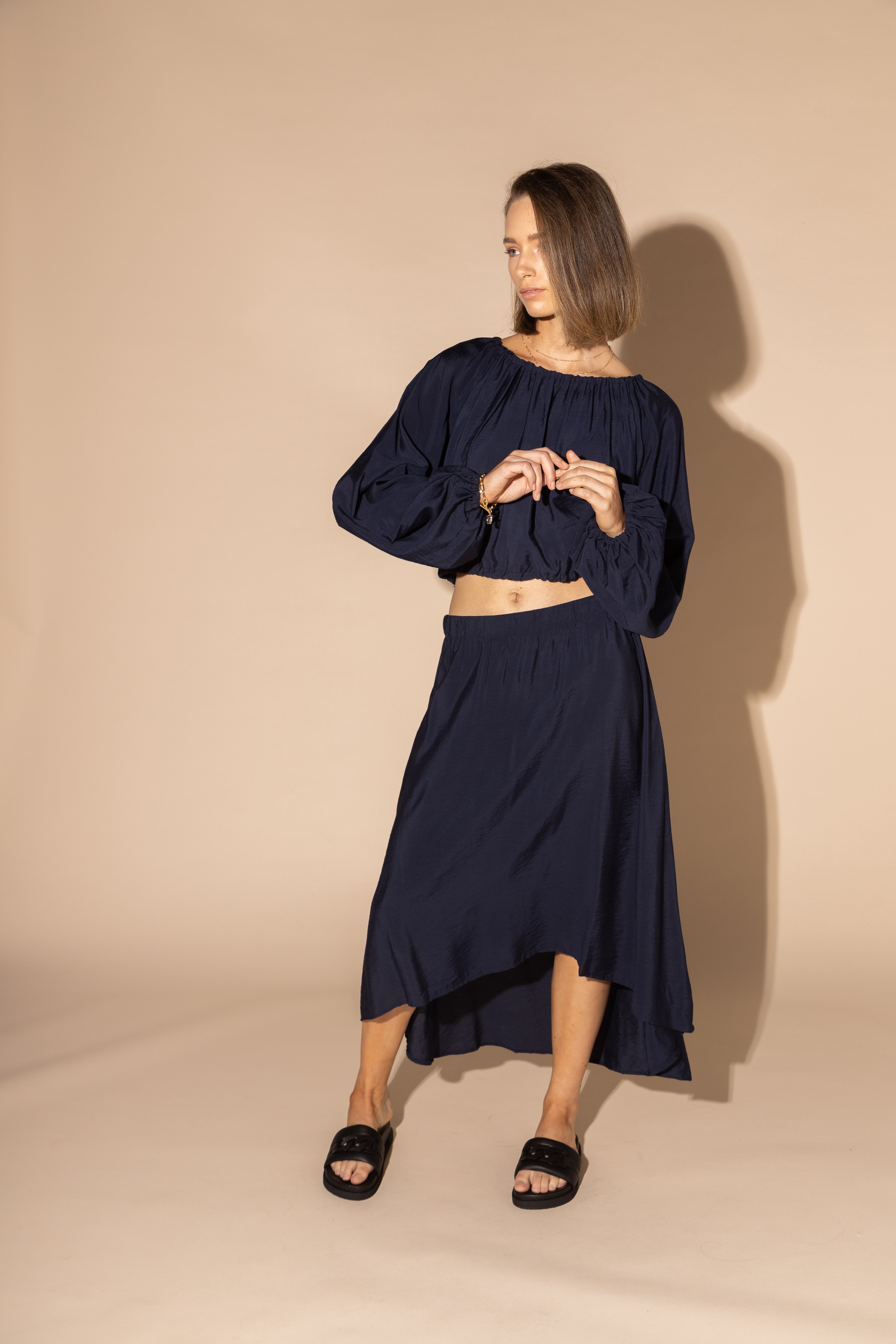 LOUGHLIN - 6049L - Lissa Skirt - Ink