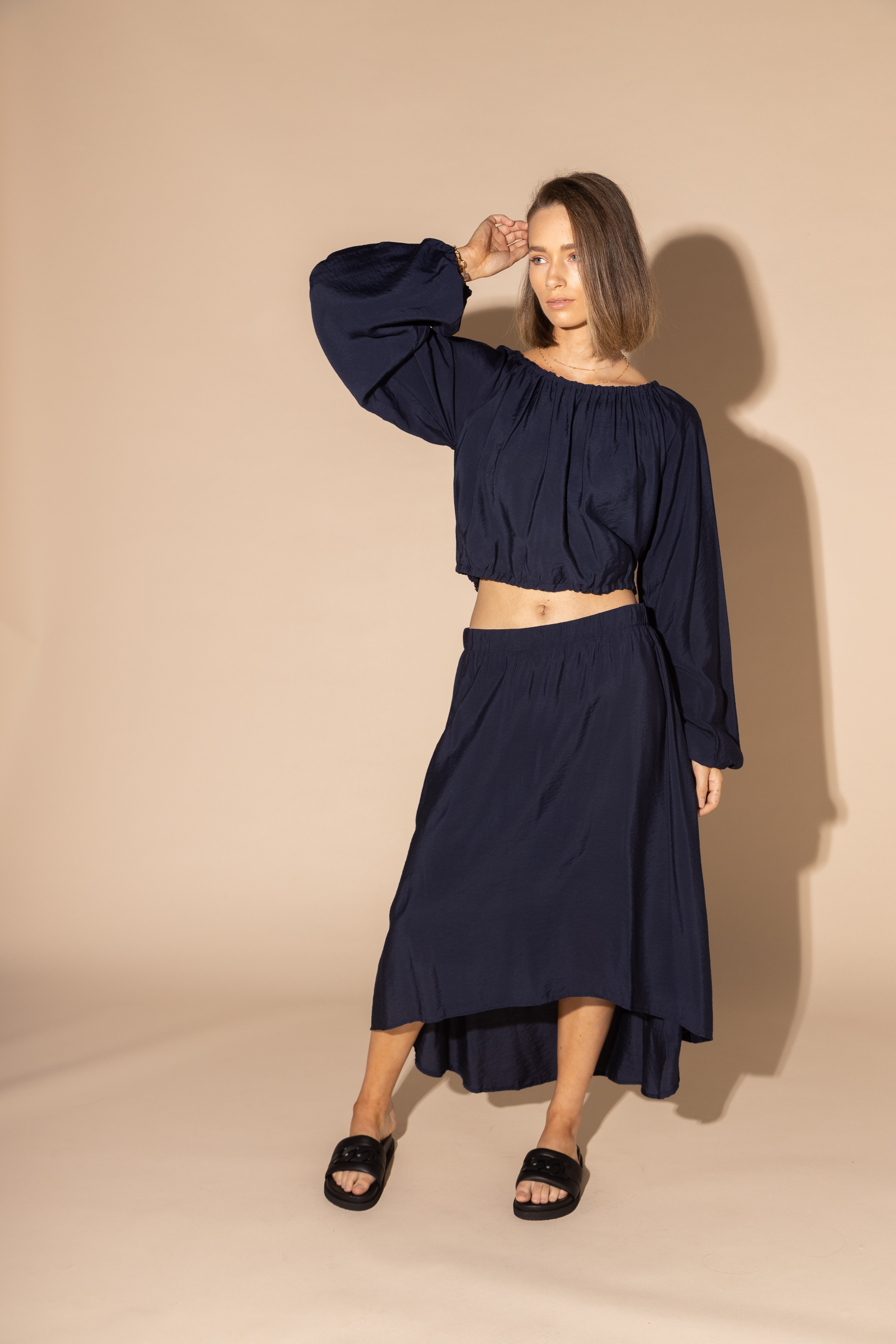 LOUGHLIN - 6049L - Lissa Skirt - Ink