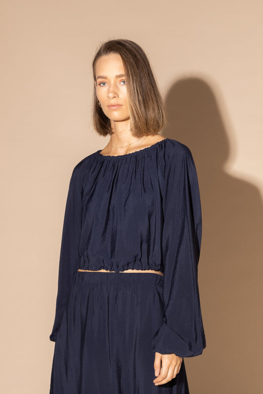 1225L - Clara Top - Ink