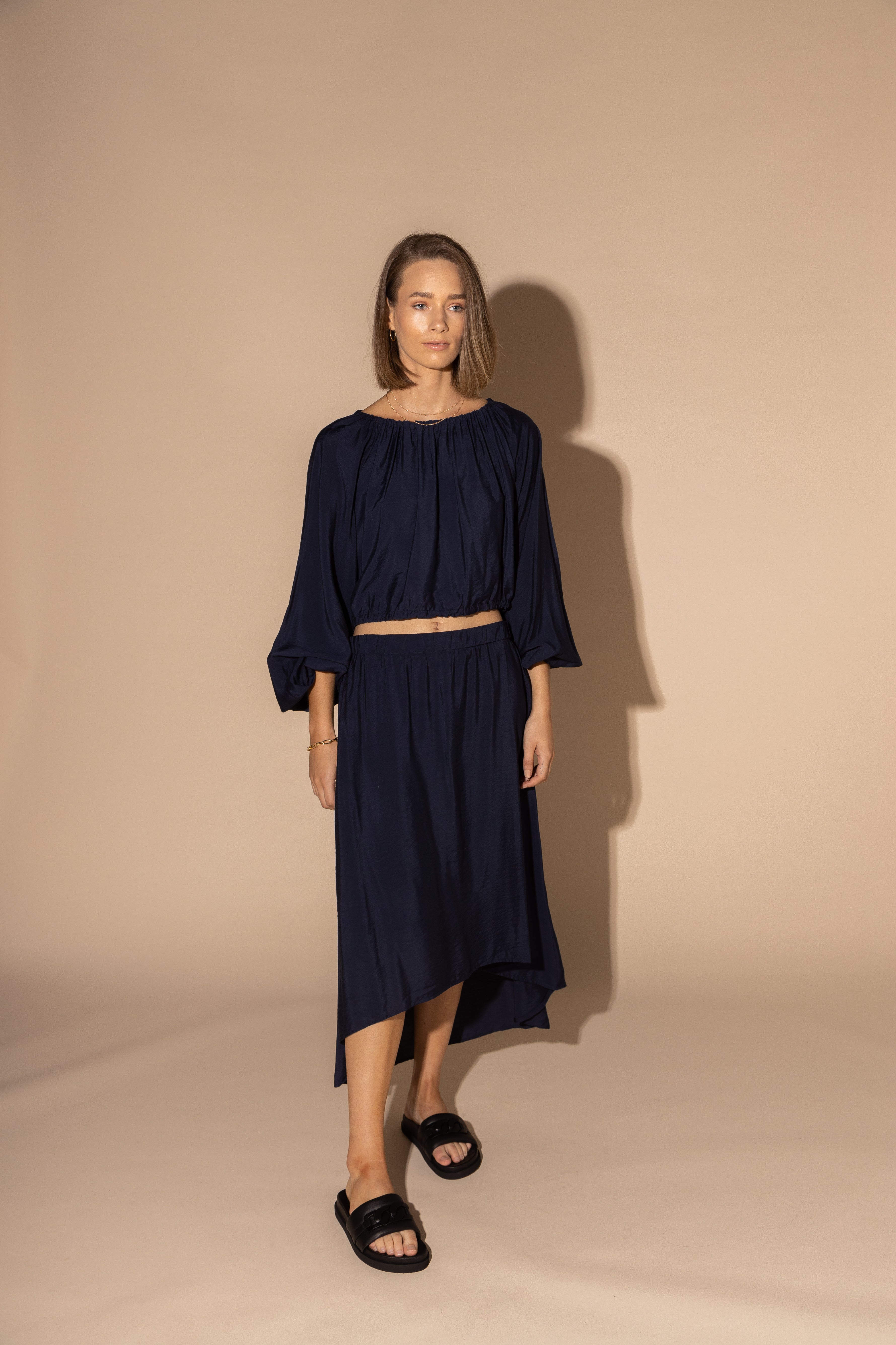 LOUGHLIN - 6049L - Lissa Skirt - Ink