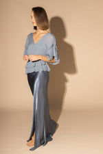LOUGHLIN - 1230L - Brooke Blouse - Liberty Blue