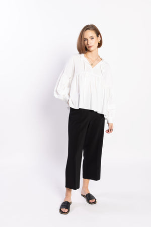 LOUGHLIN - 1232L - BEVERLY BLOUSE - IVORY
