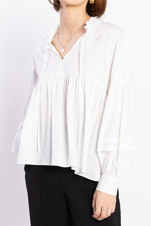 LOUGHLIN - 1232L - BEVERLY BLOUSE - IVORY