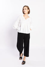 LOUGHLIN - 1232L - BEVERLY BLOUSE - IVORY
