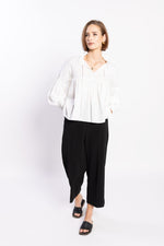 LOUGHLIN - 1232L - BEVERLY BLOUSE - IVORY