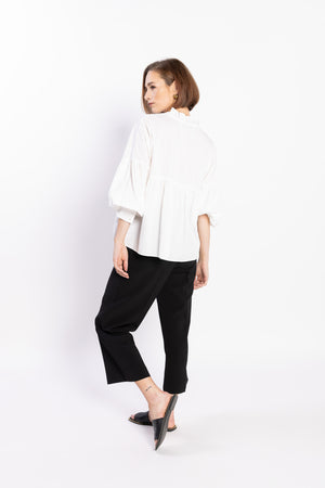 LOUGHLIN - 1232L - BEVERLY BLOUSE - IVORY