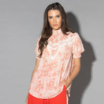 1233 - Zendy Top - Etched Rose