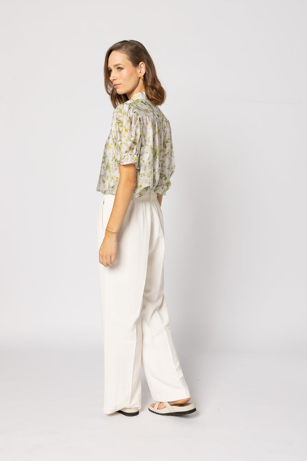 1236 - Riley Blouse - Garden Meadow