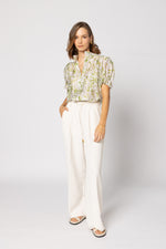 1236 - Riley Blouse - Garden Meadow