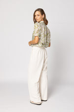 1236 - Riley Blouse - Garden Meadow