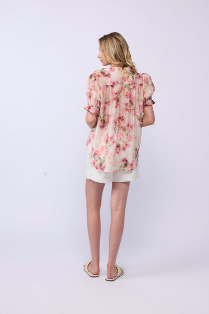 *NEW ARRIVAL* 1236 - Riley Blouse - Carnation