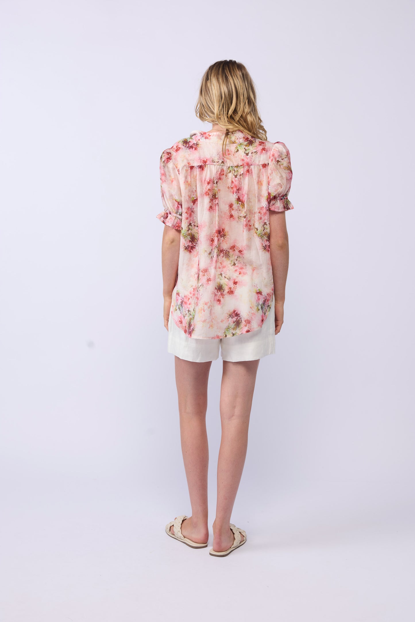 *NEW ARRIVAL* 1236 - Riley Blouse - Carnation