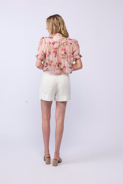 *NEW ARRIVAL* 1236 - Riley Blouse - Carnation