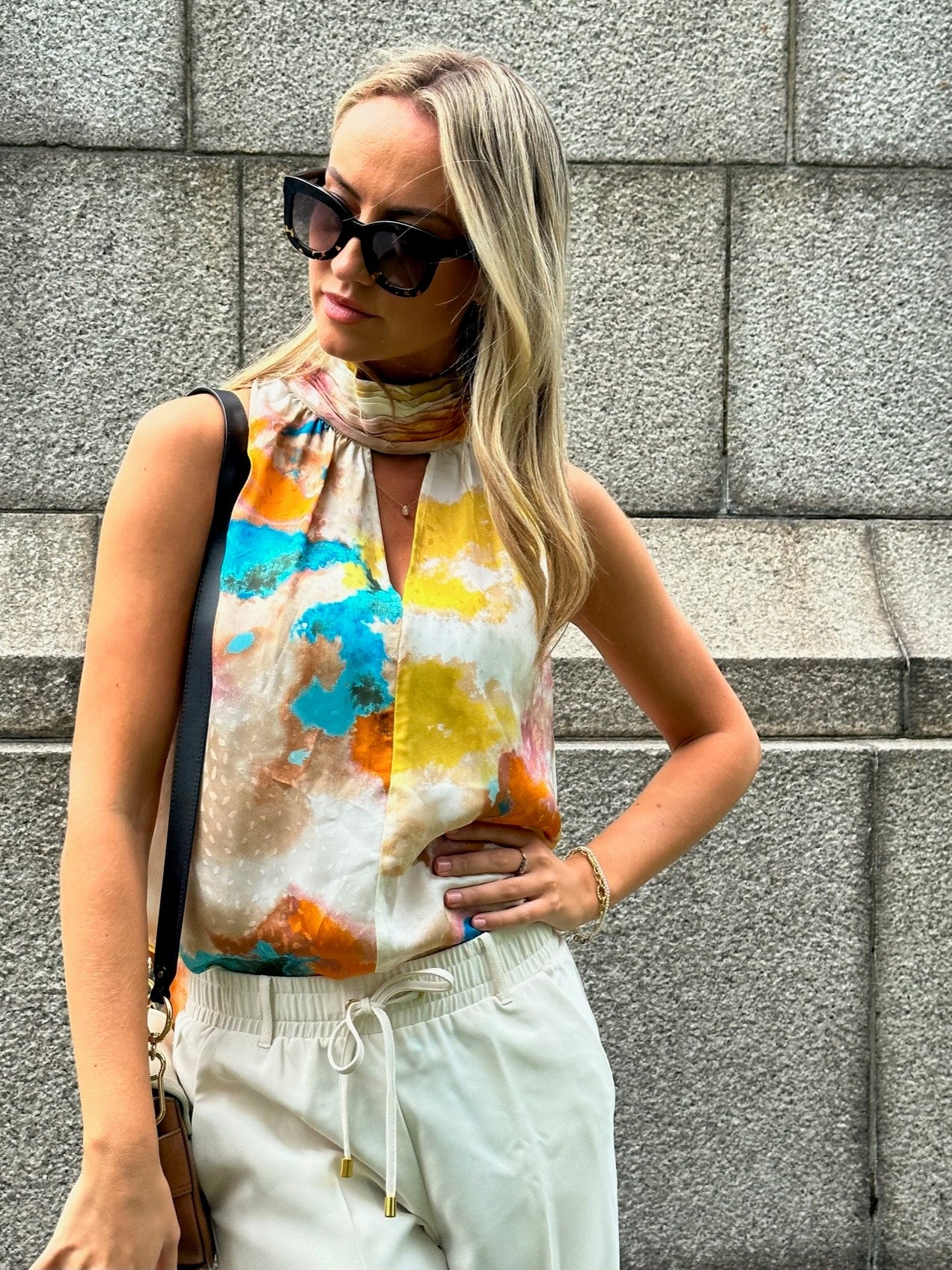 LOUGHLIN - Delfoy Blouse - Water Colour