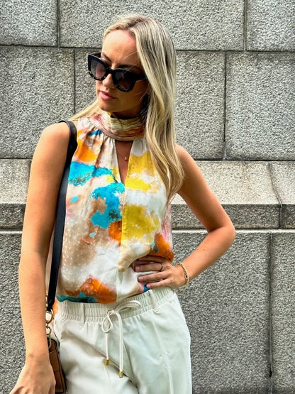 LOUGHLIN - Delfoy Blouse - Water Colour