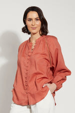 1246 - Ashford Blouse - French Rose