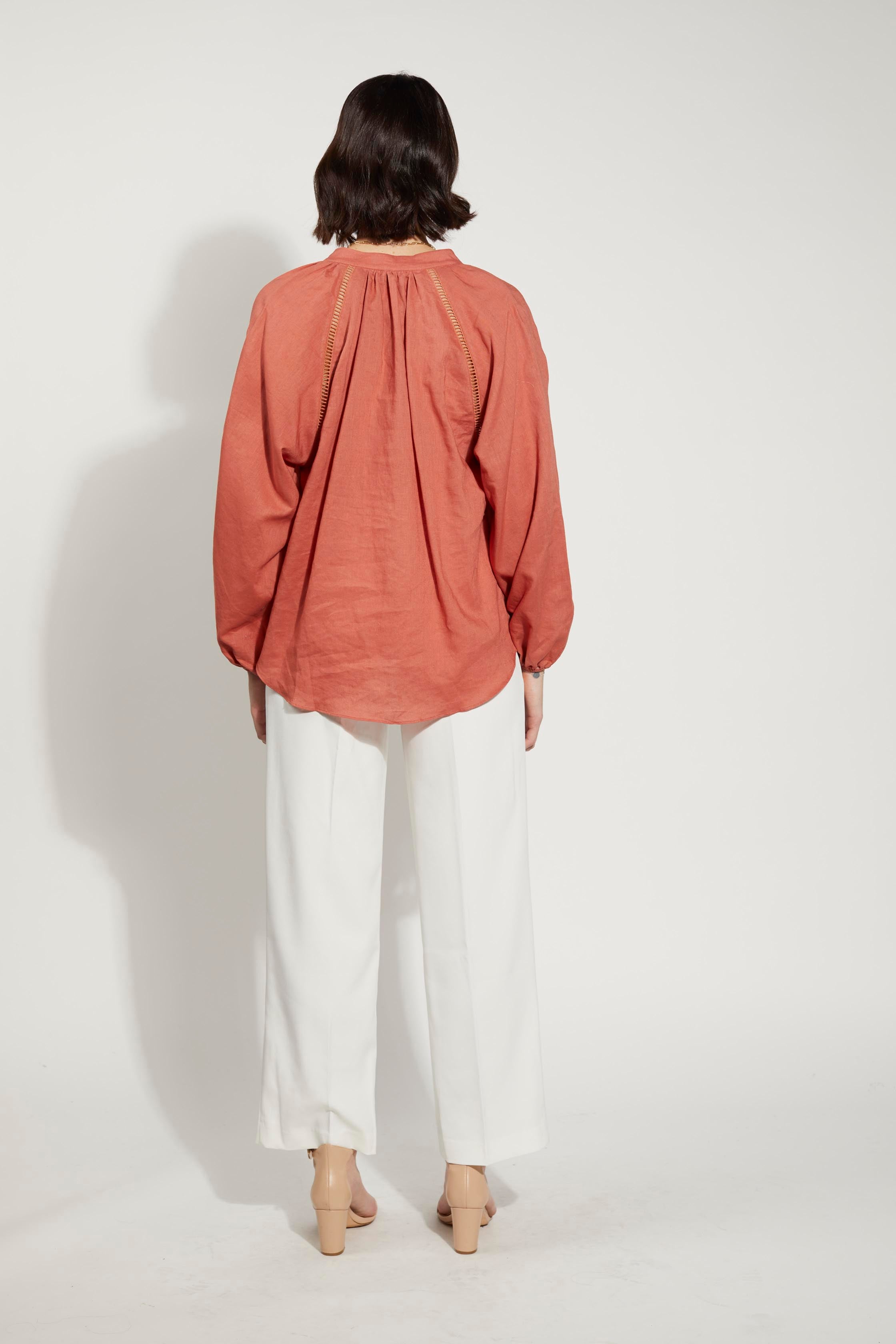 1246 - Ashford Blouse - French Rose