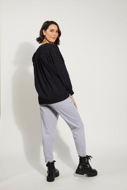 4029 - Comfort Pant - Grey Marle