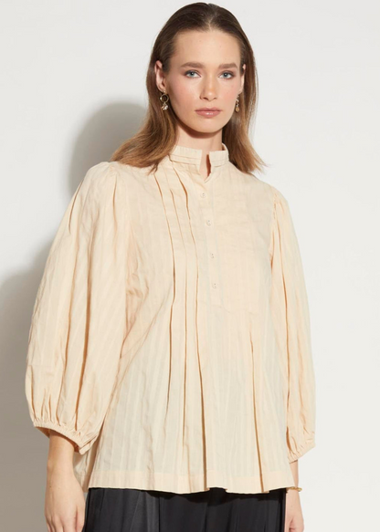 LOUGHLIN - 1252L - Hyde Blouse - Nougat