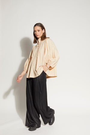 LOUGHLIN - 1252L - Hyde Blouse - Nougat