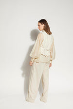 LOUGHLIN - 1253L - Ebbe Blouse - Almond