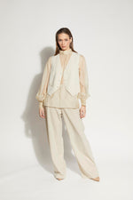LOUGHLIN - 1253L - Ebbe Blouse - Almond