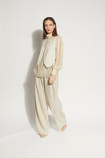 LOUGHLIN - 1253L - Ebbe Blouse - Almond