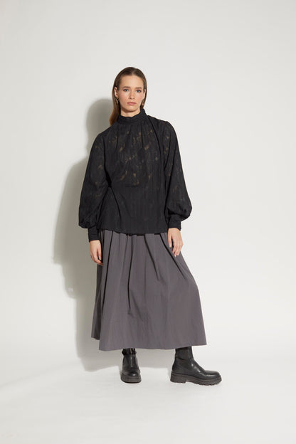 LOUGHLIN - 6052L - Direction Skirt - Smoke