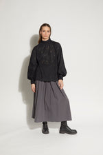 LOUGHLIN - 6052L - Direction Skirt - Smoke