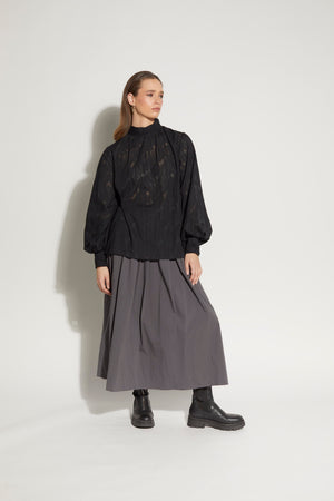 LOUGHLIN - 6052L - Direction Skirt - Smoke