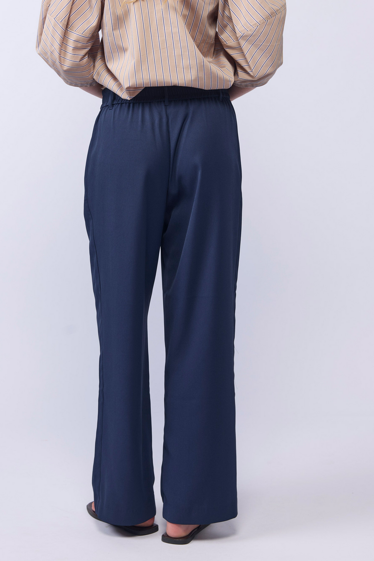 LAKE PANTS - INK LINEN