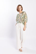 LOUGHLIN - 1254L - Compass Blouse - Green Meadow