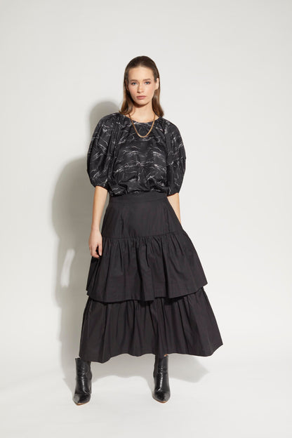LOUGHLIN - 1254L - Compass Blouse - Whisper