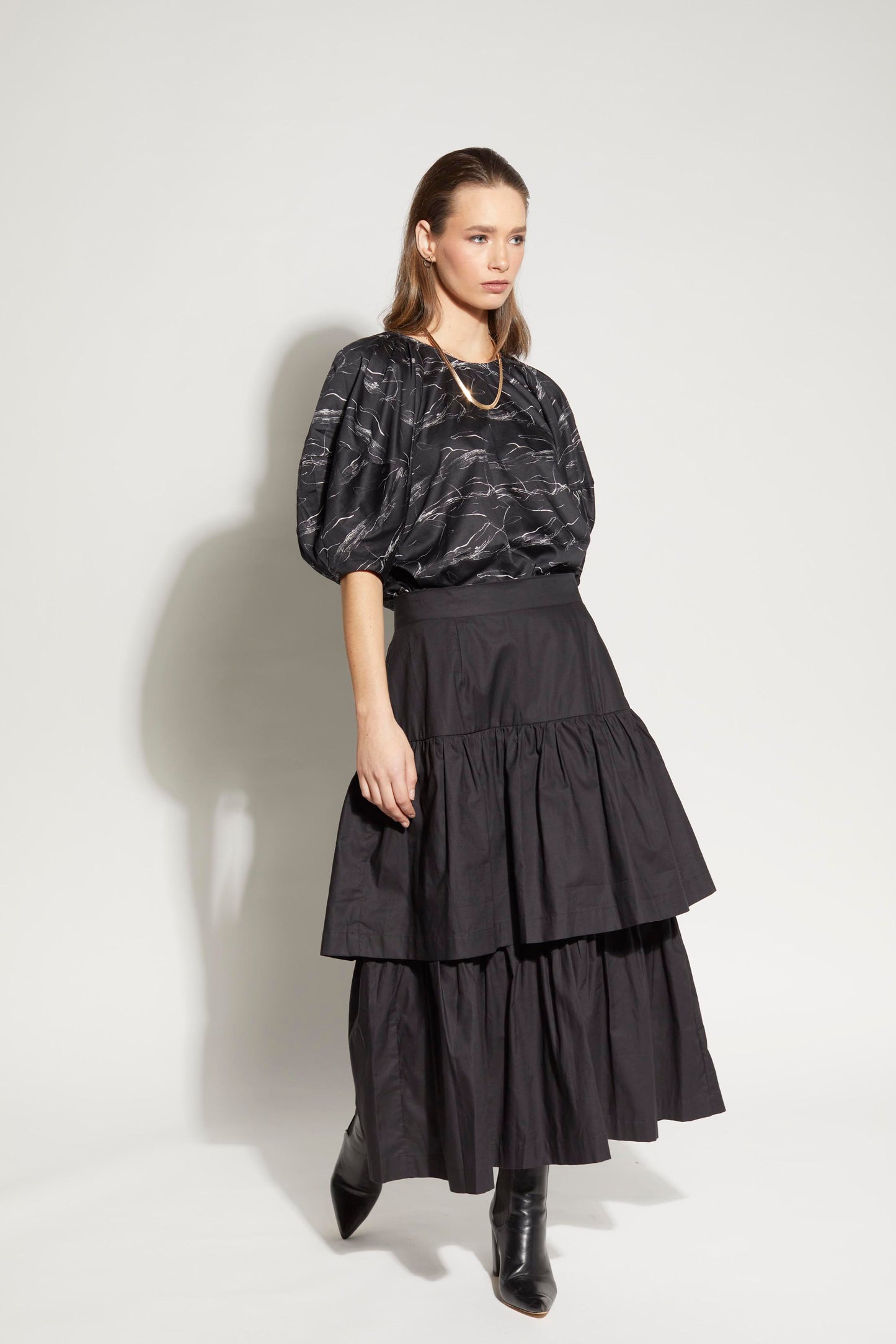 LOUGHLIN - 1254L - Compass Blouse - Whisper