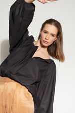 LOUGHLIN - 1255L - East Blouse - Black