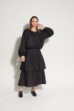 LOUGHLIN - 1255L - East Blouse - Black