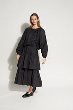 LOUGHLIN - 1255L - East Blouse - Black